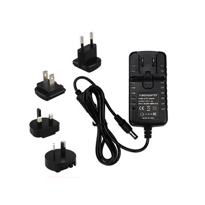 9V 1A AC Switching Adapter Interchangeable Plug Adapter 2 Years Warranty