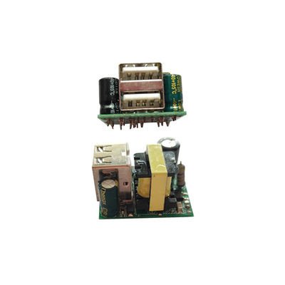 Dual USB A 5W 5V 1A Open Frame SMD PCB Assembly