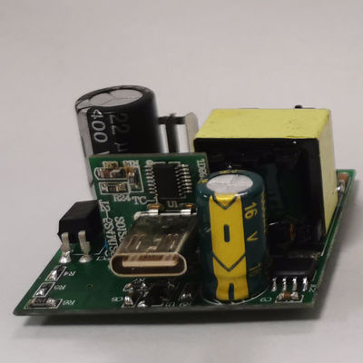 ODM Güç Adaptörü PCB düzeneği Kompakt PD20W PCB Devre Kartı