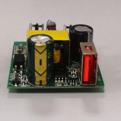 QC18W Anahtarlamalı Güç Kaynağı Adaptörü PCB Elektronik Devre Kartı Düzeneği Serbest yerleşim tasarımı